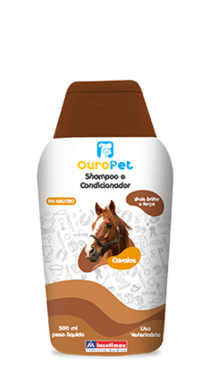 Shampoo para Cavalos 500 ml - Ouro Pet