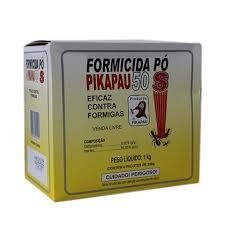 Formicida 50 Pó Químico Pika Pau 1 kg Deltametrina 0,05 % - comprar online