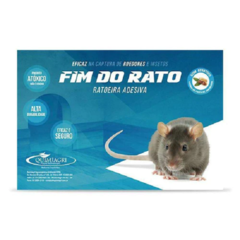 Ratoeira Adesiva Cola Pega Rato Visgo Quimiagri - C/ 3 Unds - comprar online