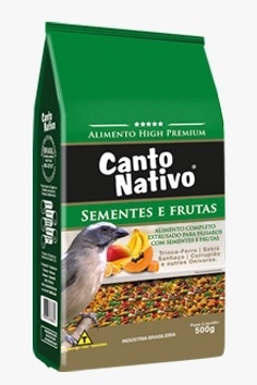 Canto Nativo Sementes e Frutas 500 gr Minas Nutri