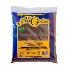 Esterco Bovino Orgânico All Garden 2,5 Kg