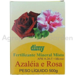 Fertilizante Azaleia & Rosa Dimy 500 Gr. + Micronutrientes