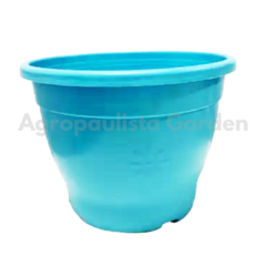 Vasos Pote 19 x 14,5 Cm Para Planta Flores Colorido Goyama - Agropaulista Garden