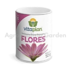 Fertilizante Liberação Lenta Flores Pastilha 50G Vitaplan