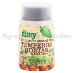 Fertilizante Mineral Temperos E Hortas Dimy 250 Ml 18-05-08