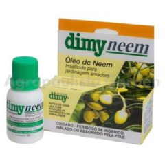 Inseticida Natural Óleo De Neem - Dose Única - Orgânico 20 ml