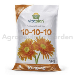 Fertilizante Adubo Npk 10 10 10 Para Plantas Vitaplan 1kg
