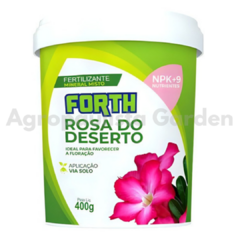 Fertilizante Forth Rosa Do Deserto 400gr Plantas Npk Jardim