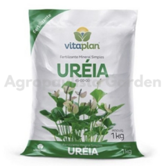 Ureia Fertilizante Mineral Simples Npk 45-00-00 1kg Vitaplan