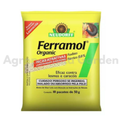 Lesmicida Orgânico Ferramol - Neudorff 10 x 50 gr