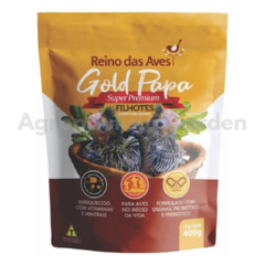 Gold Papa Filhotes Refil 400g - Reino Das Aves - comprar online