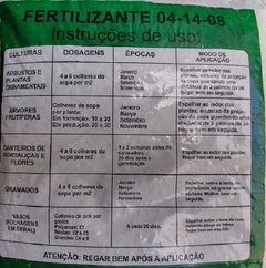 Adubo Fertilizante Para Plantio Npk 4-14-8 Kg Nitran - comprar online