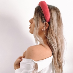 Vincha diadema fucsia - Plush - comprar online