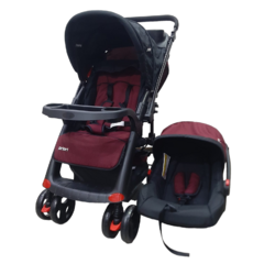 coche cuna manija rebatible con huevo Priori - outlet de rodados de bebe 