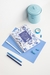 Cuaderno A5 - Ramas azules - comprar online