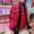 Mochila puffer GRANDE - Fucsia - comprar online