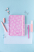 Mi PC ♥ Cuaderno A5 - Florcitas rosadas