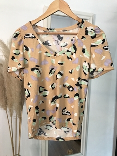 Remera simona v print - pipashowroom