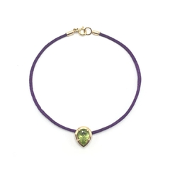 Pulseira Gota- peridoto