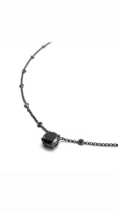 Colar diamante negro - comprar online