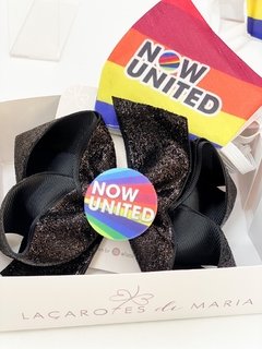 Kit Now united ( lacinho clara glitter ) 