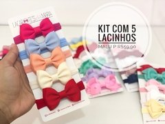 Kit com 5 lacinhos Malu P