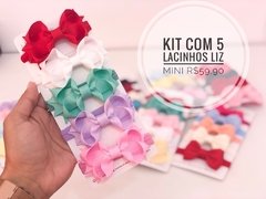 Kit 5 lacinhos Liz Mini