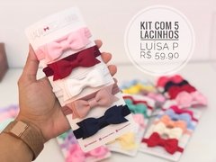 Kit com 5 lacinhos Luísa P