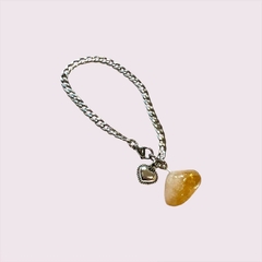 Pulsera Acero Quirúrgico y Piedra Natural - comprar online