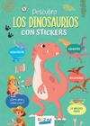 Descubro los dinosaurios con stickers