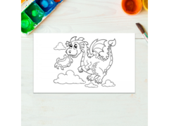 Dragon para pintar