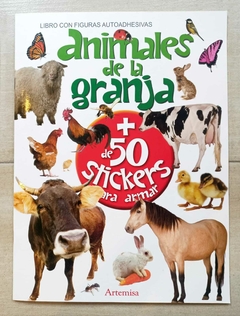 Animales de la granja con stickers