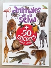 Animales de la selva con stickers