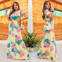 Vestido longo atacado outlet