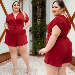 Macaquinho Curto Plus Size - loja online