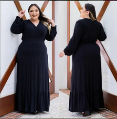 Vestido Longo Grace Plus Size PV-0285 (Atacado)