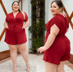 Macaquinho Curto Plus Size Tatiana L - online store