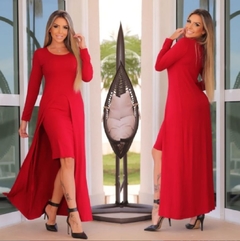 Vestido Curto com Sobretudo Atacado