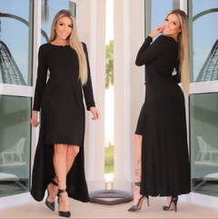 Vestido Curto com Sobretudo - loja online