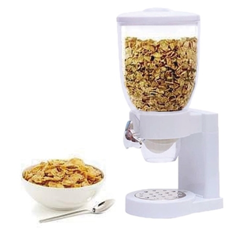 DISPENSER DE CEREAL BLANCO