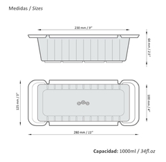 BUDINERA DE SILICONA APTA HORNO-FREIDORA DE AIRE-MICROONDAS (2 medidas) - Mots