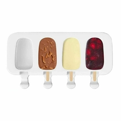 MOLDE PALETA PALITO DE HELADO DE SILICONA