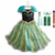 Vestido fantasia princesa infantil - comprar online