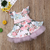 Vestido floral infantil - comprar online