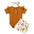 Imagem do Conjunto body e shorts infantil