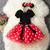 Vestido da minnie com tiara