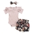 Conjunto body e shorts infantil na internet