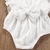 Body branco com laço infantil - Mamãe Bebê Importados