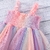 Vestido colorido infantil - comprar online