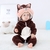 Macacão fantasia infantil animais com capuz - loja online